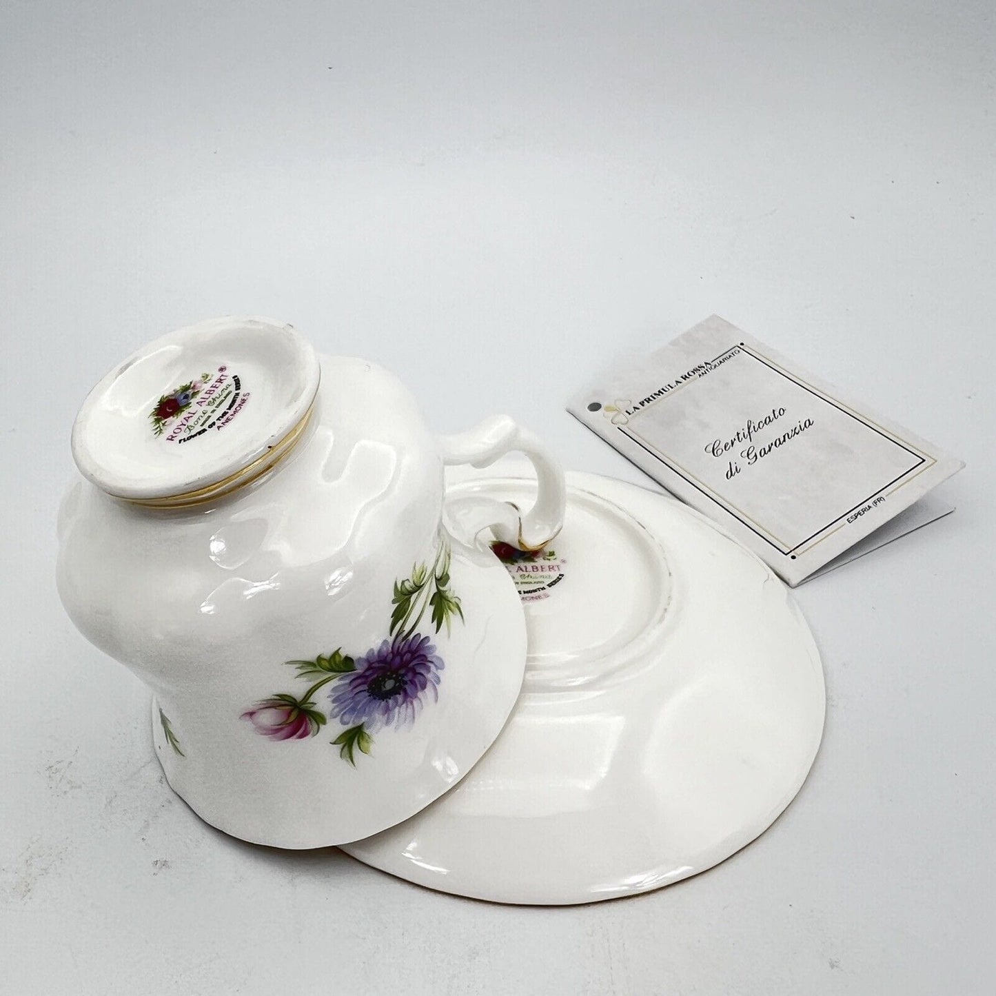 Set Tazza da caffè in porcellana Royal Albert mese tazzina inglese Marzo 1970 a Categoria Servizio tazze - Tazze
