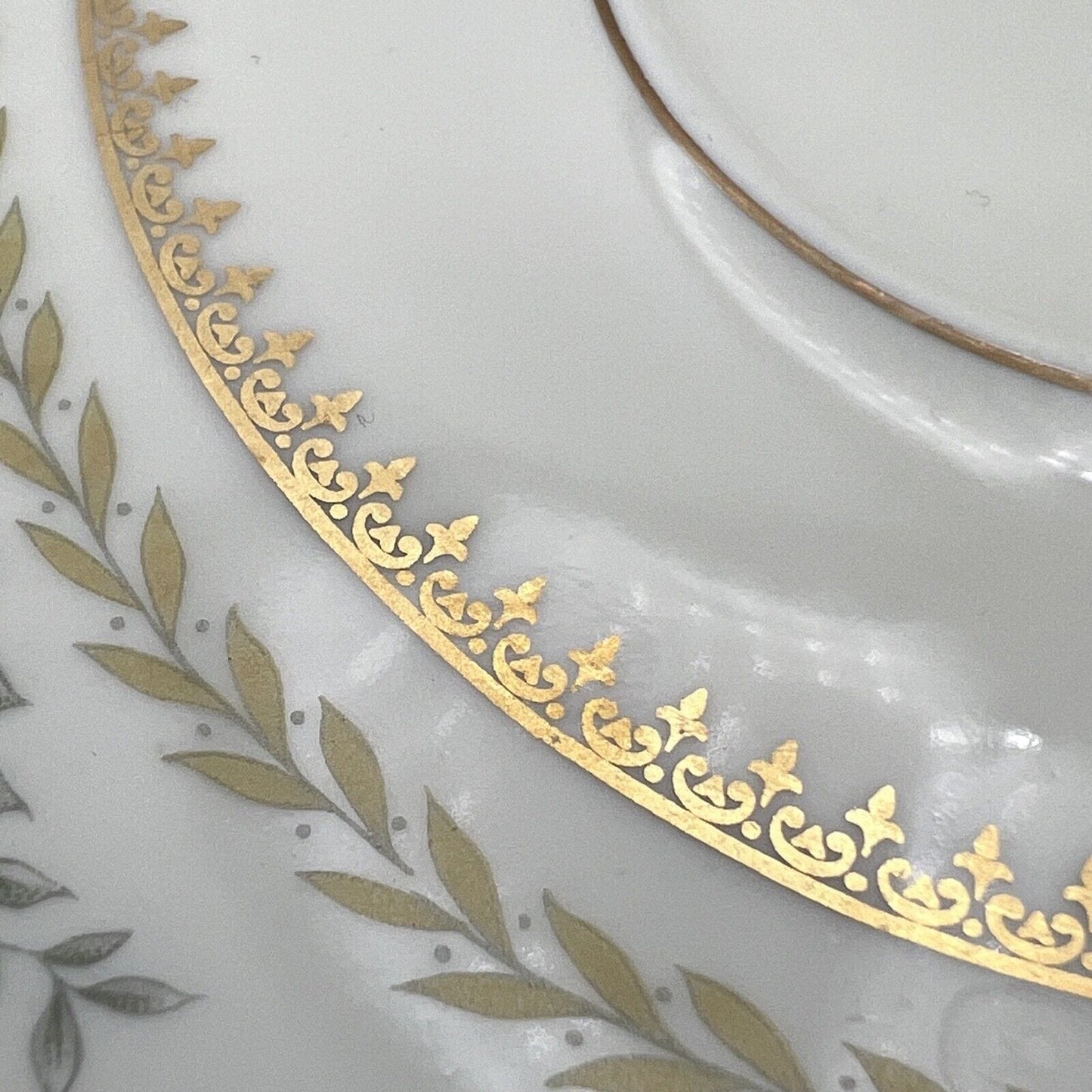 Set Tazze da tè the per 2 antica in porcellana tedesca Bavaria Thomas fiori oro Categoria  Servizio tazze - Tazze