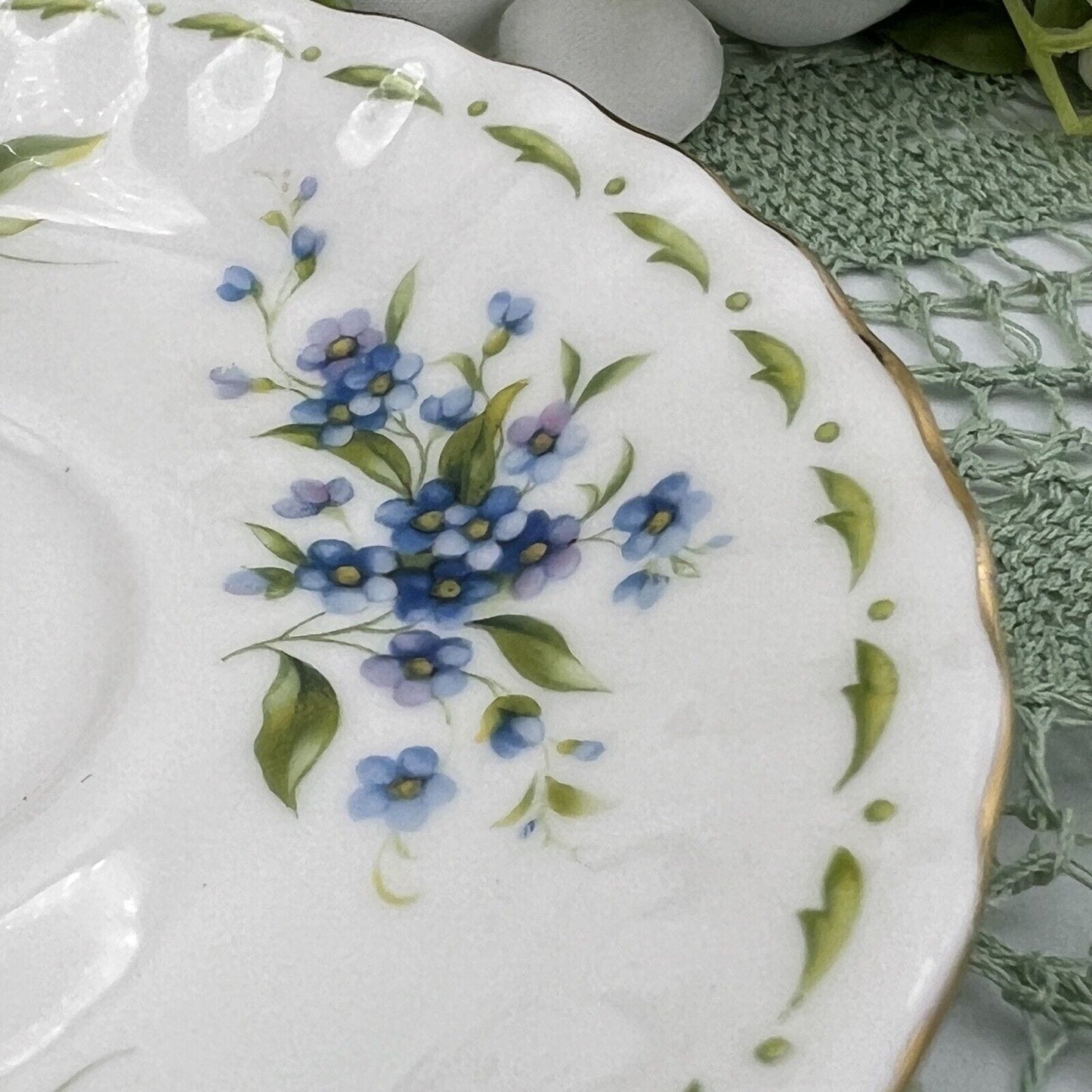 Set Tazzina e cucchiaino porcellana Royal Albert mese da caffè inglese Luglio Categoria  Servizio tazze - Tazze