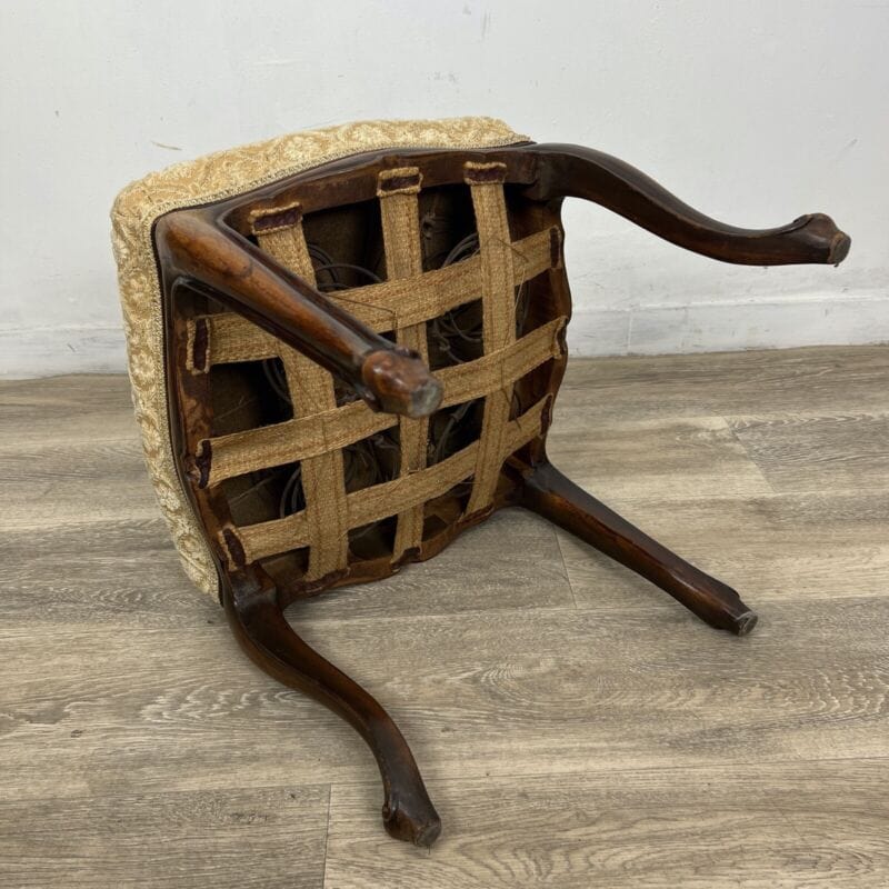 Sgabello antico panca panchetta poggiapiedi in legno pouf pouff imbottito 800 Categoria Arredamento