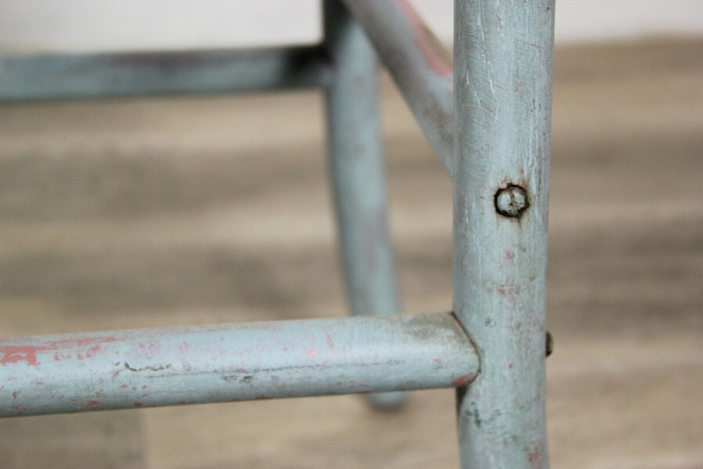 Sgabello panchetta shabby chic  vintage panca in legno bambu seduta in vimini Categoria  Sgabelli - Pouf - Poggiapiedi