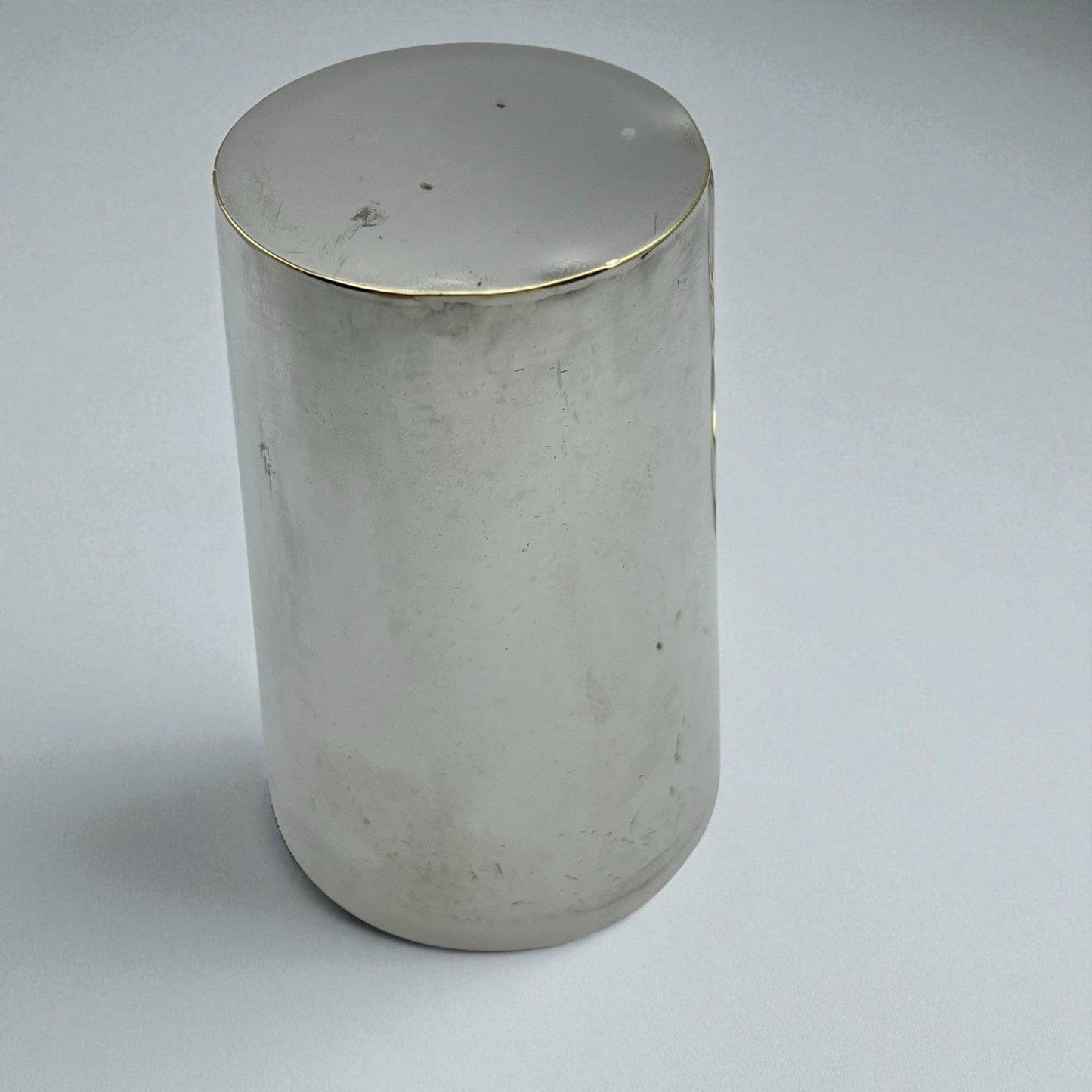 Shaker per cocktail da bar in Argento Placcato Silver Plated Anni '70 Vintage Categoria Sheffield & Argento