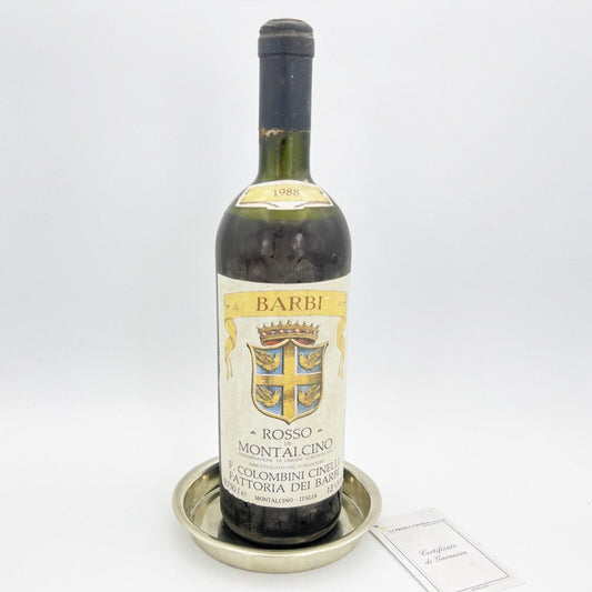 Sottobottiglia da tavola in alpacca argento placcato vintage stile antico Categoria  Sheffield & Argento