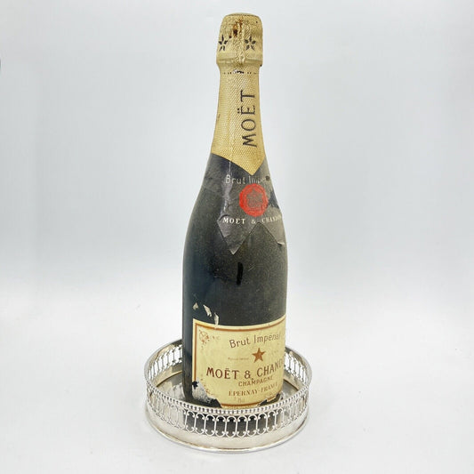 Sottobottiglia portabottiglie vino da tavola in argento sheffield stile antico X Categoria  Sheffield & Argento