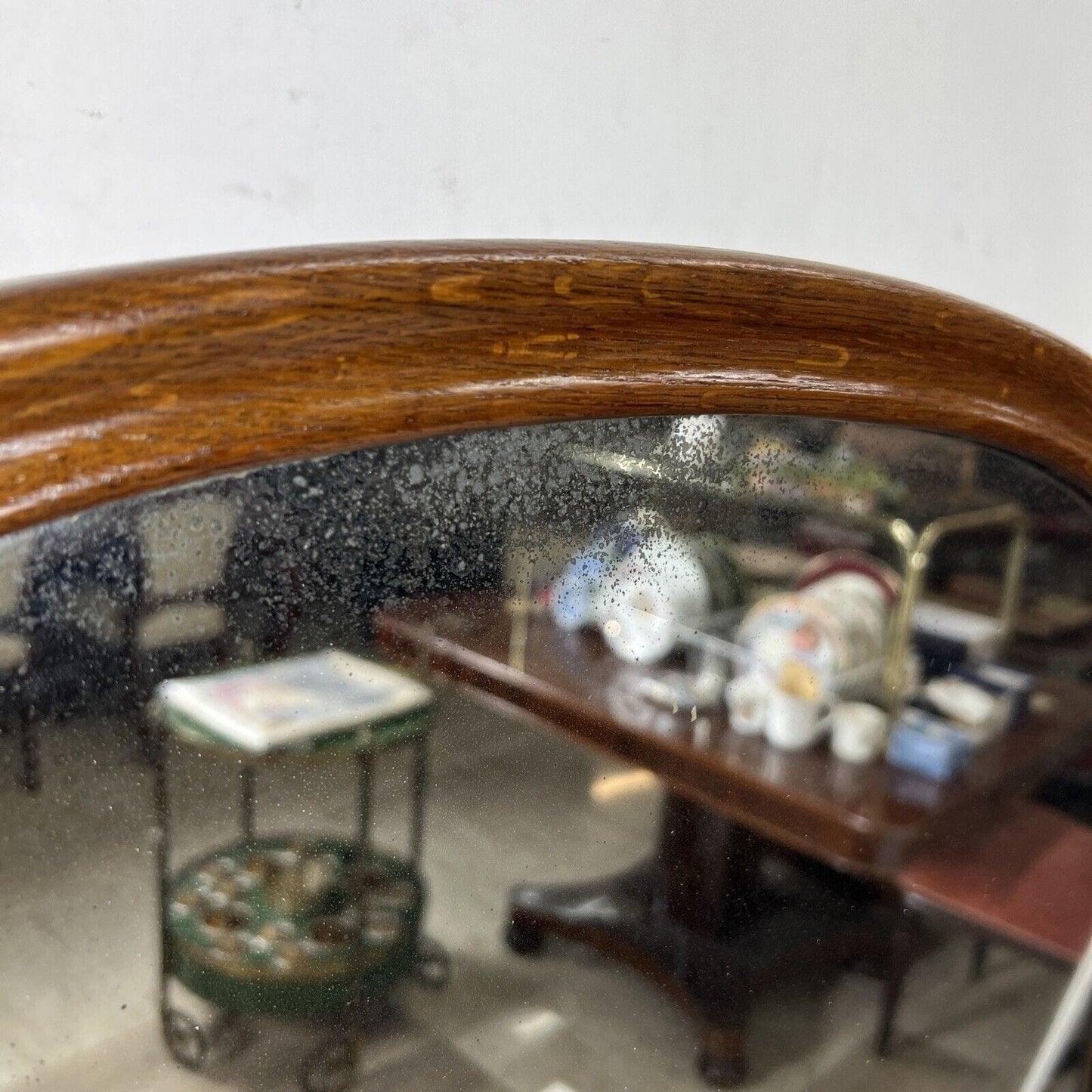 Specchio Antico basculante in legno da tavolo toeletta specchiera d'Epoca 800 Categoria  Specchi e Cornici