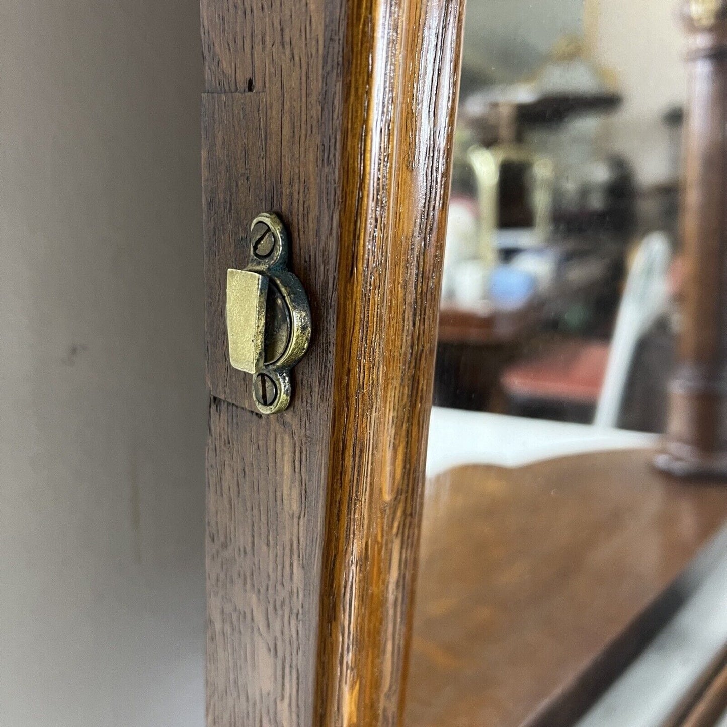 Specchio Antico basculante in legno da tavolo toeletta specchiera d'Epoca 800 Categoria  Specchi e Cornici