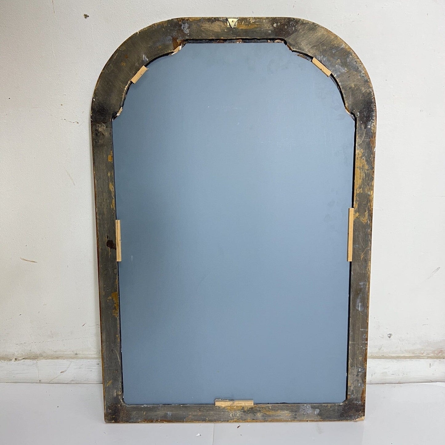 Specchio da parete stile Veneziano vintage antica specchiera Dipinta Verde Categoria  Specchi e Cornici