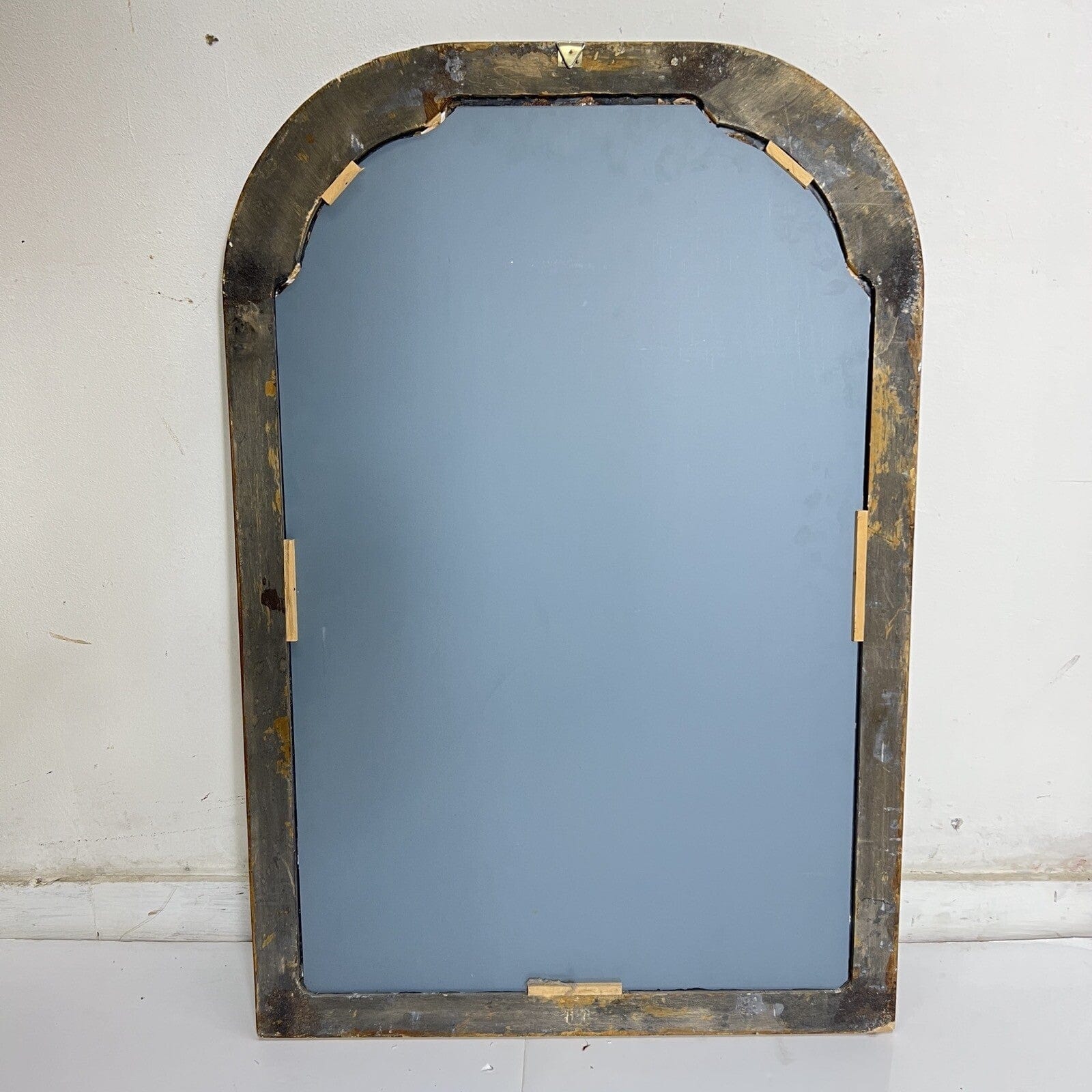 Specchio da parete stile Veneziano vintage antica specchiera Dipinta Verde Categoria  Specchi e Cornici