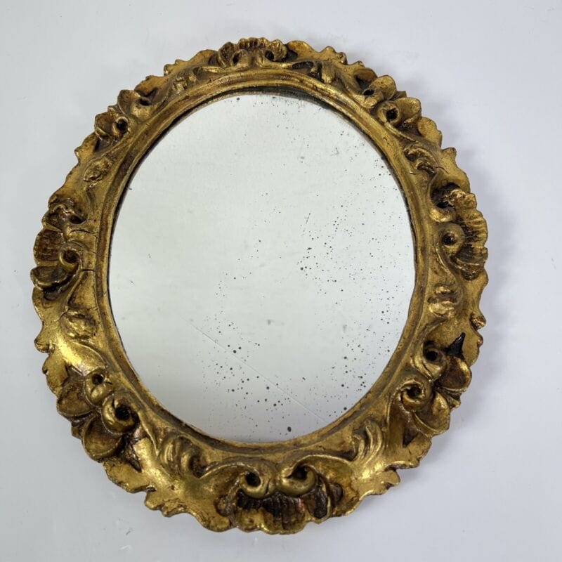 Specchio stile antico Barocco foglia Oro cornice in legno intagliato specchiera Categoria Specchi e Cornici