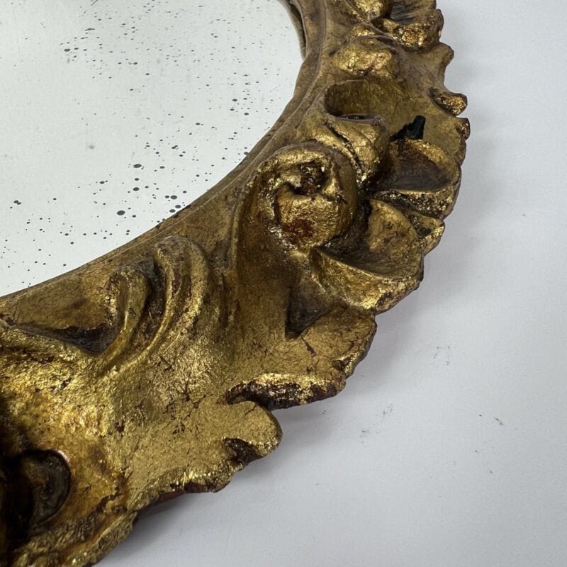 Specchio stile antico Barocco foglia Oro cornice in legno intagliato specchiera Categoria Specchi e Cornici