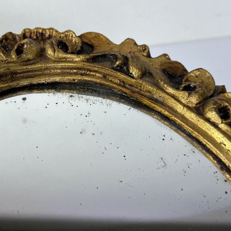 Specchio stile antico Barocco foglia Oro cornice in legno intagliato specchiera Categoria Specchi e Cornici