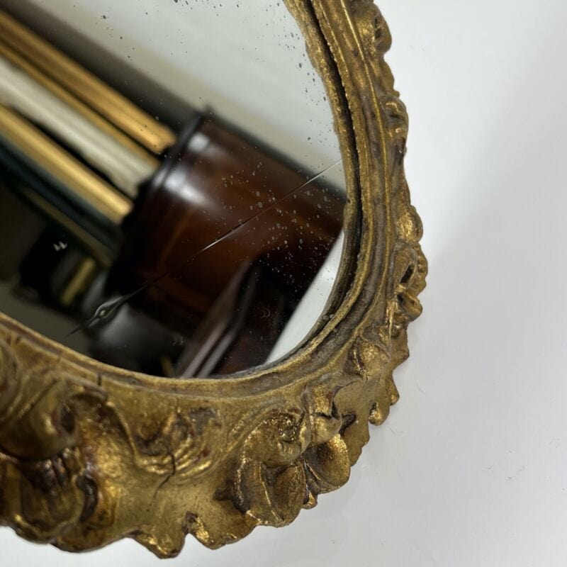 Specchio stile antico Barocco foglia Oro cornice in legno intagliato specchiera Categoria Specchi e Cornici