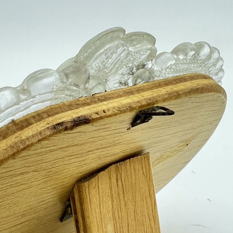 Specchio Veneziano in Vetro di Murano Vintage anni 70 80 Specchietto da tavolo Categoria  Vetri e Cristalli