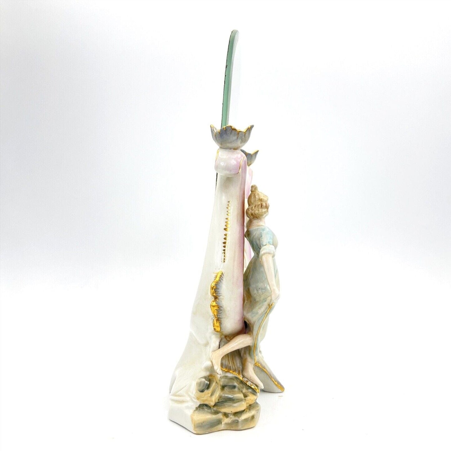 Specchio Vintage da toilette in porcellana Specchietto stile Meissen Rococo Categoria  Altro