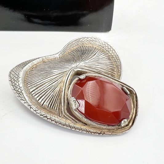 Spilla Antica Vintage stile art deco firmata Miracle Inglese anni '40 Categoria  Bigiotteria & Accessori