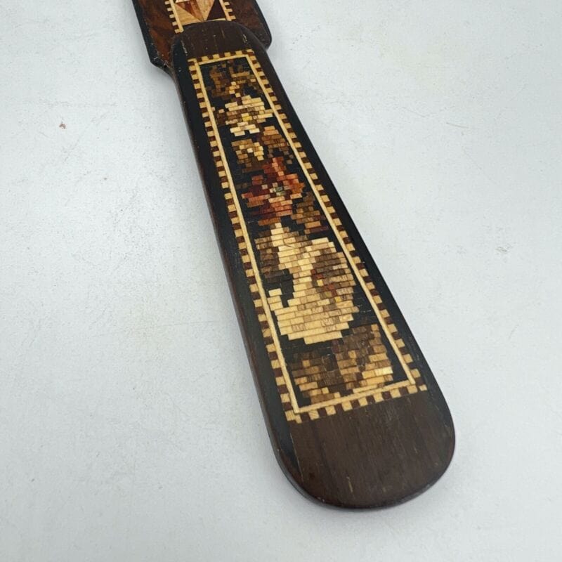 Tagliacarte vintage in legno stile Antico Sorrentino aprilettere micromosaico Categoria  Accessori scrivania e ufficio