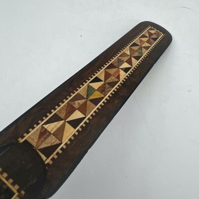 Tagliacarte vintage in legno stile Antico Sorrentino aprilettere micromosaico Categoria  Accessori scrivania e ufficio