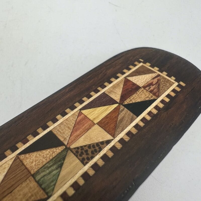 Tagliacarte vintage in legno stile Antico Sorrentino aprilettere micromosaico Categoria  Accessori scrivania e ufficio