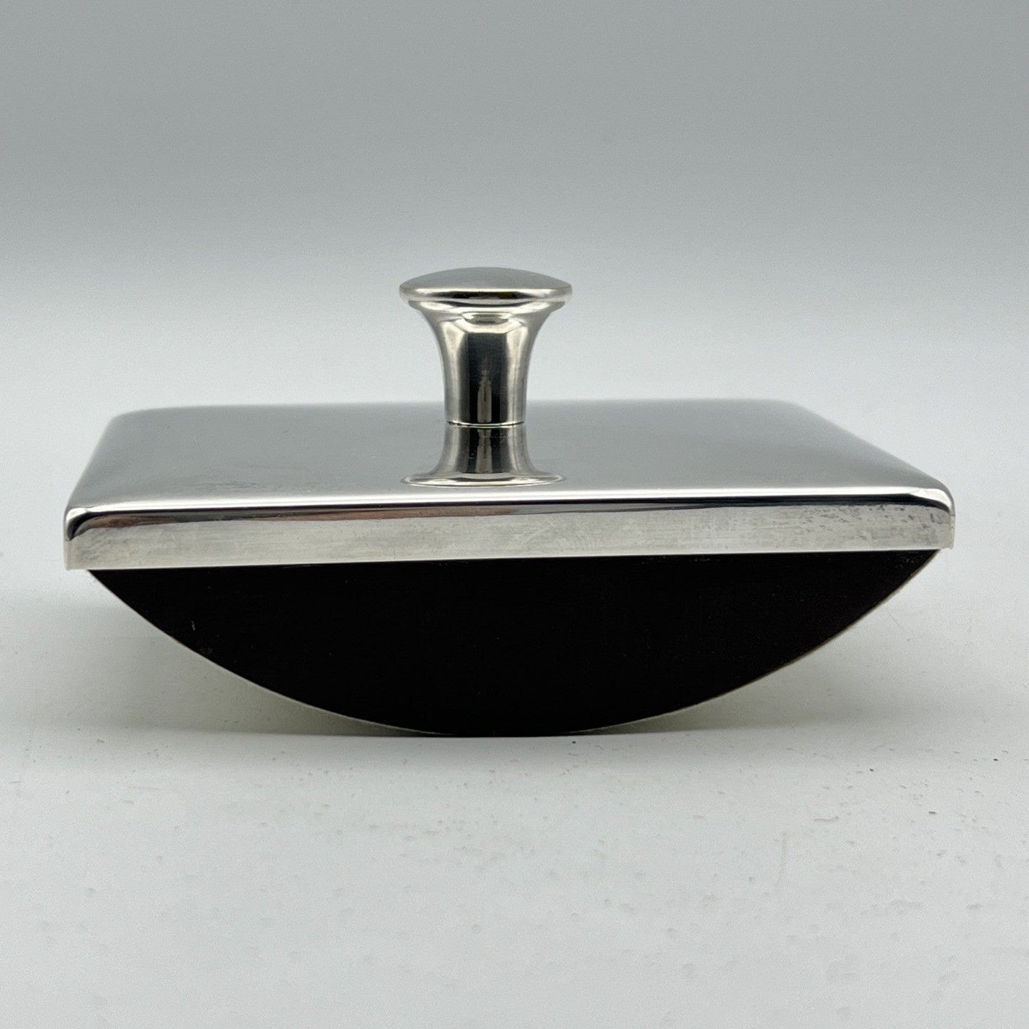 Tampone antico Blotter in Argento silver plated asciuga inchiostro da scrivania Categoria Sheffield & Argento
