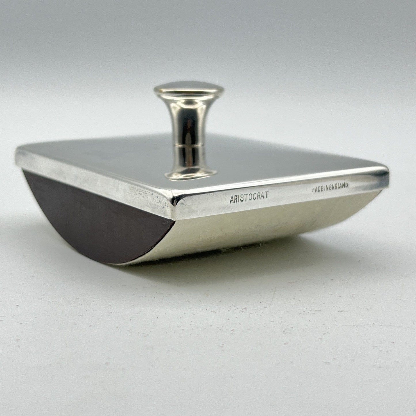 Tampone antico Blotter in Argento silver plated asciuga inchiostro da scrivania Categoria Sheffield & Argento