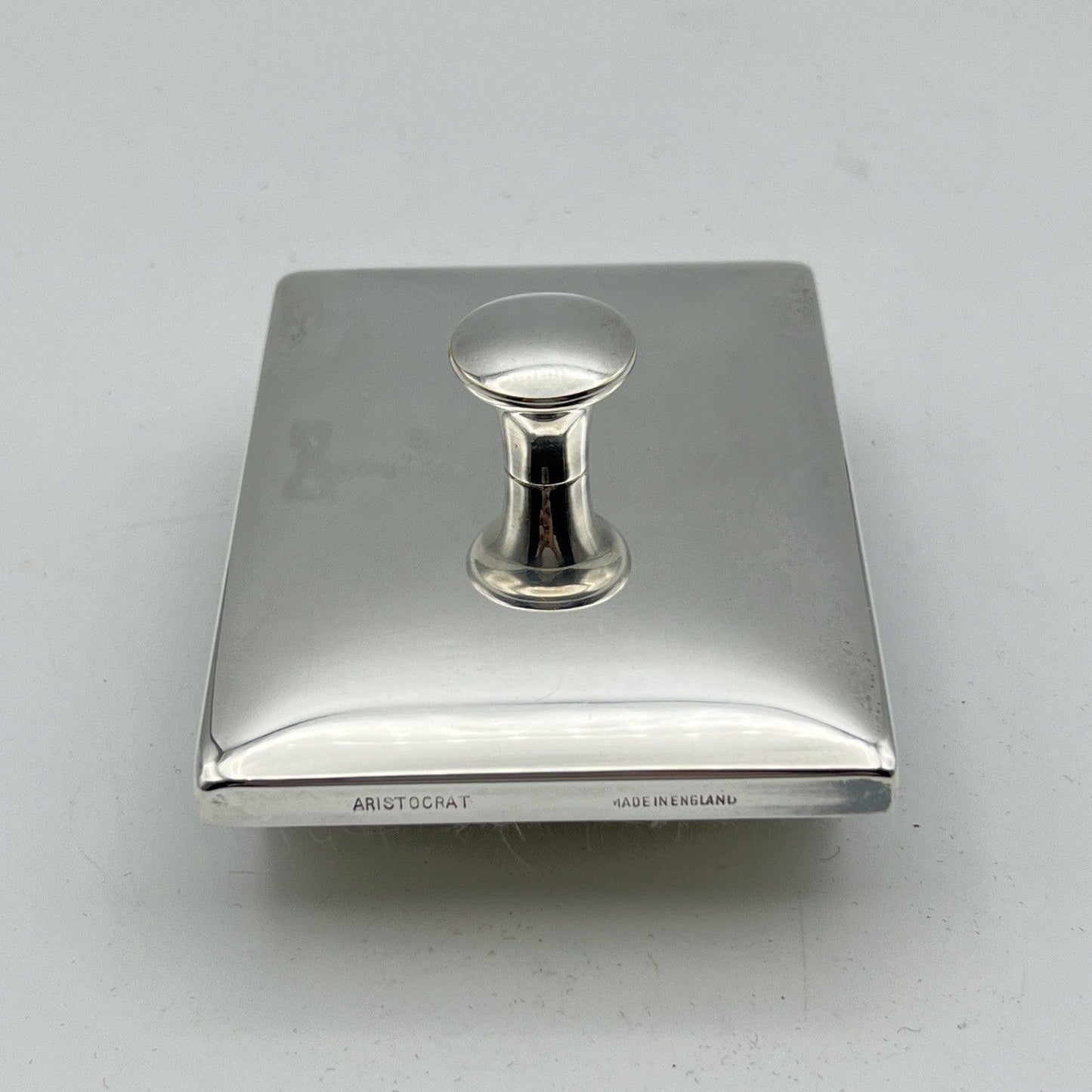 Tampone antico Blotter in Argento silver plated asciuga inchiostro da scrivania Categoria Sheffield & Argento