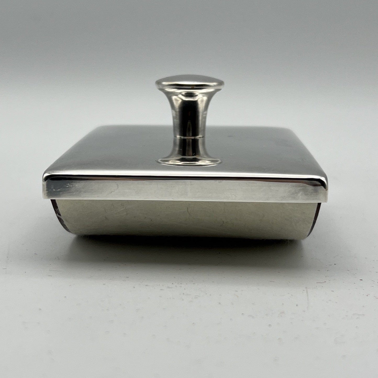 Tampone antico Blotter in Argento silver plated asciuga inchiostro da scrivania Categoria Sheffield & Argento