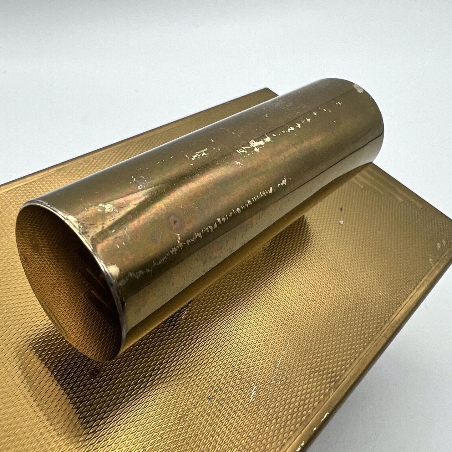 Tampone stile antico deco Blotter in ottone asciuga inchiostro da scrivania Categoria  Vari