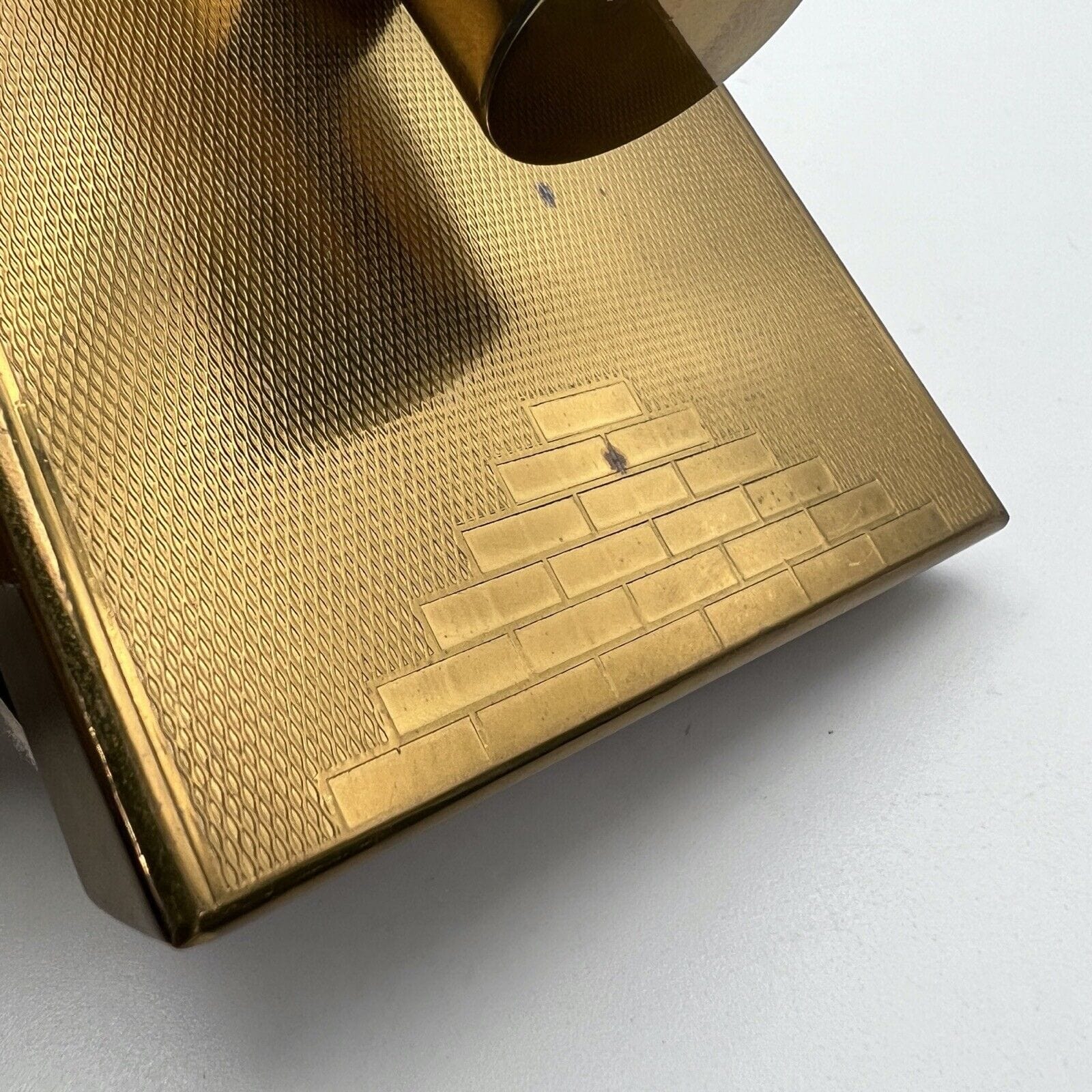 Tampone stile antico deco Blotter in ottone asciuga inchiostro da scrivania Categoria  Vari