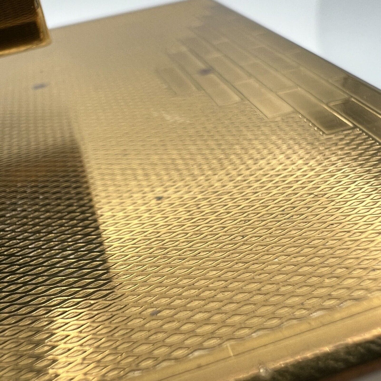 Tampone stile antico deco Blotter in ottone asciuga inchiostro da scrivania Categoria  Vari