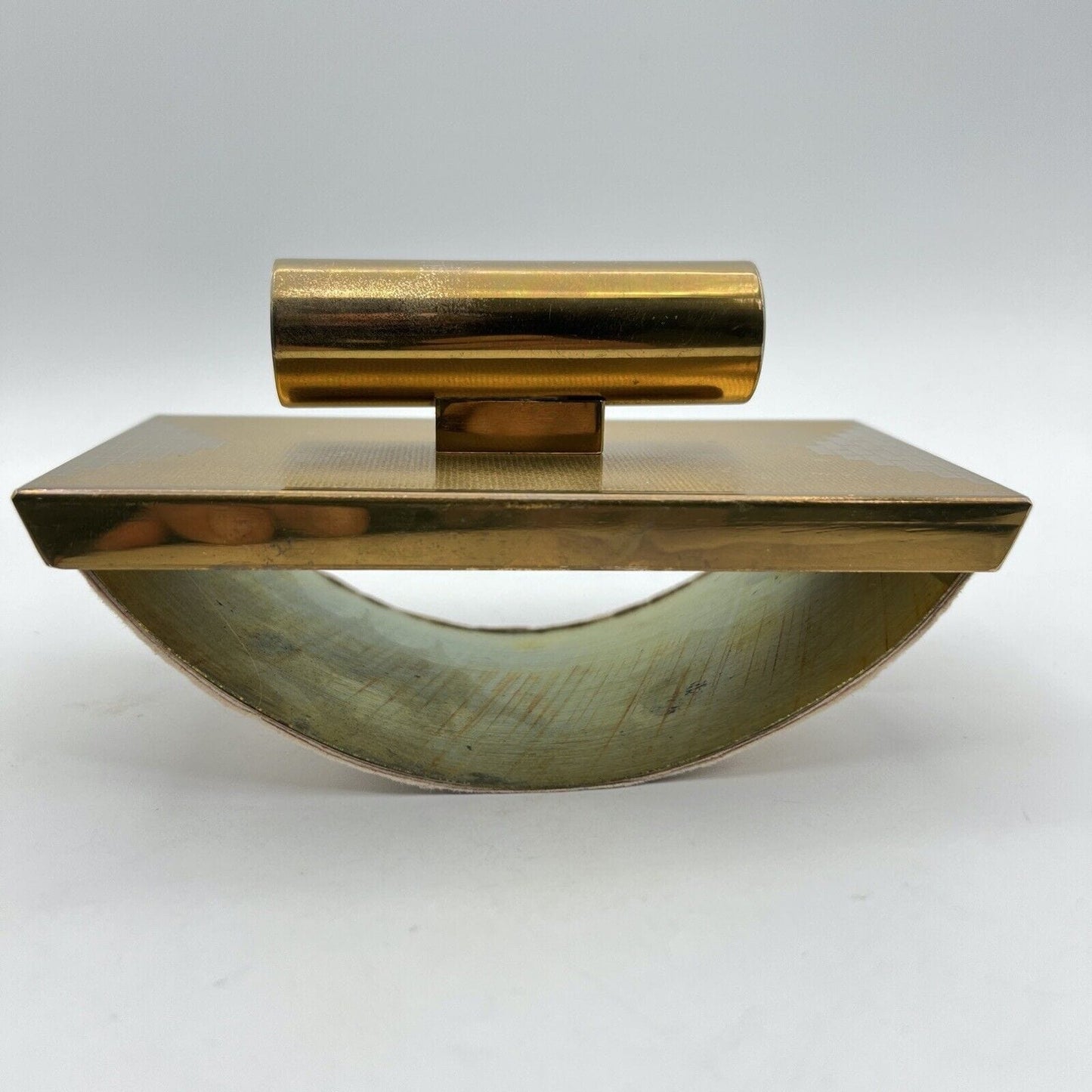 Tampone stile antico deco Blotter in ottone asciuga inchiostro da scrivania Categoria  Vari