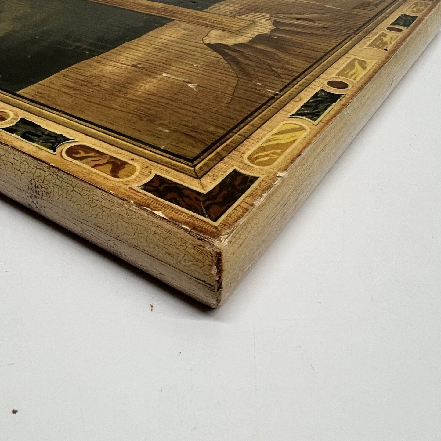 Tavola Crocifissione di Gesù Cristo in legno Icona religiosa Vintage Crocifisso Categoria  Oggetti sacri - rosari