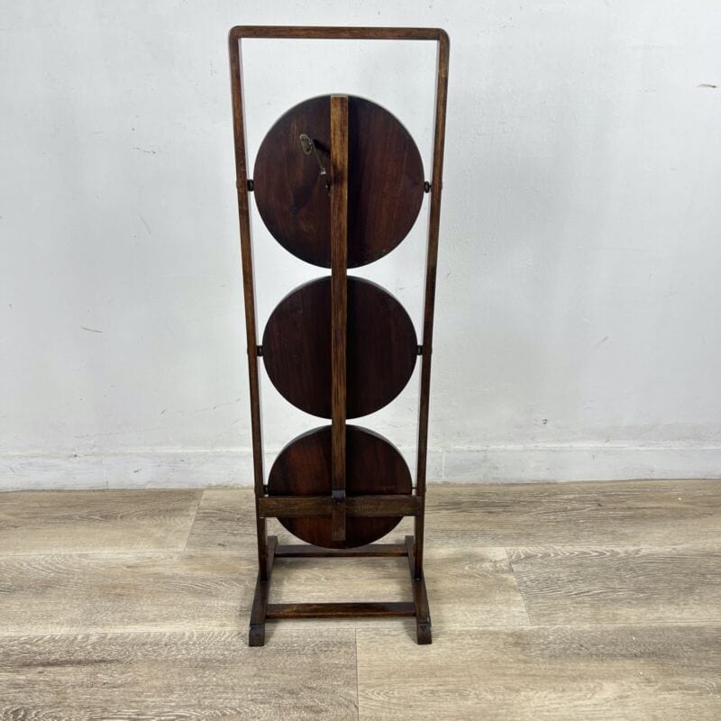 Tavolino antico a piu ripiani in legno etagere pieghevole porta dolci cake stand Categoria  Tavoli - tavolinetti
