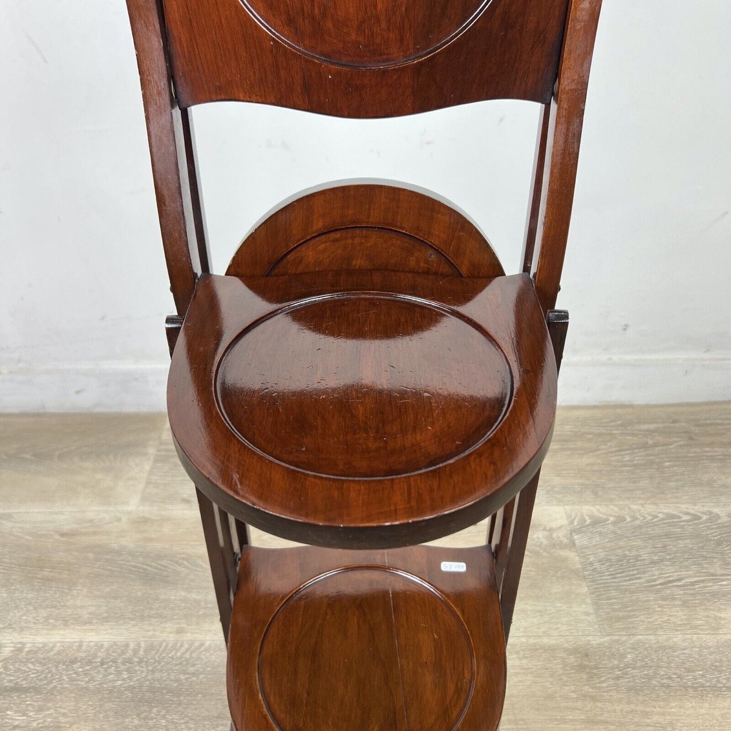 Tavolino antico a piu ripiani in legno etagere pieghevole porta dolci cake stand Categoria  Tavoli - tavolinetti