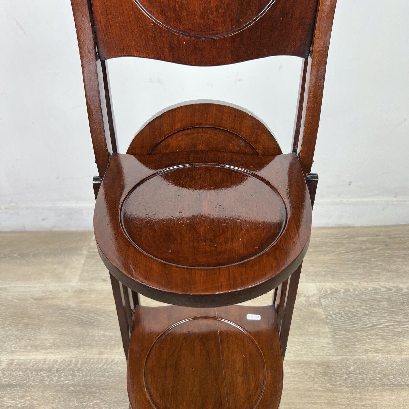 Tavolino antico a piu ripiani in legno etagere pieghevole porta dolci cake stand Categoria  Tavoli - tavolinetti