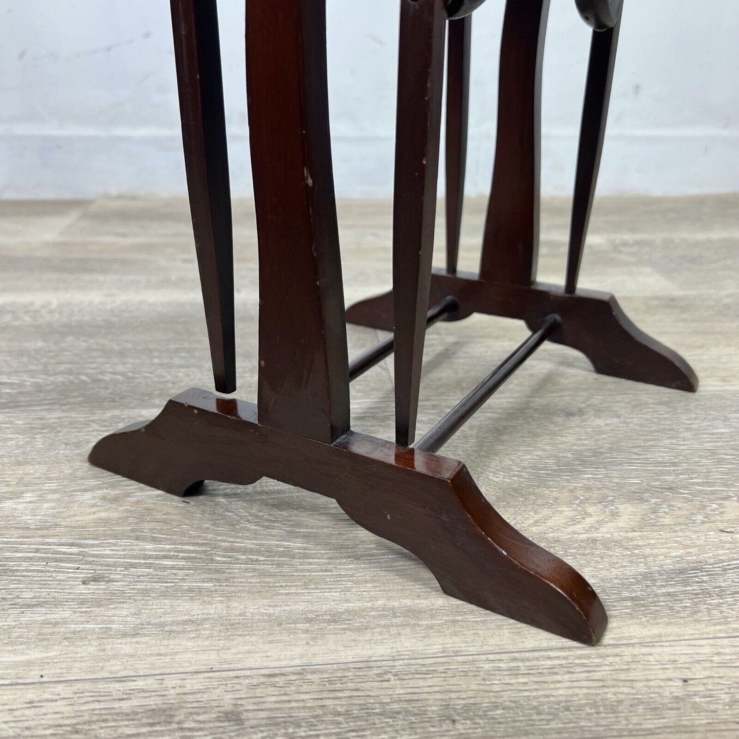 Tavolino antico a piu ripiani in legno etagere pieghevole porta dolci cake stand Categoria  Tavoli - tavolinetti