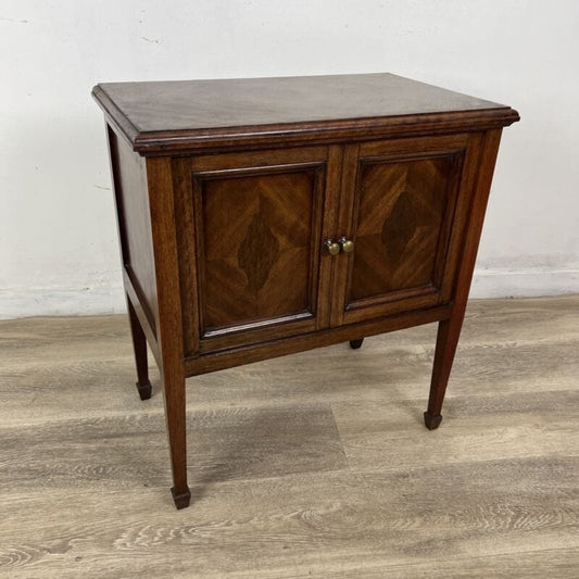 Tavolino Antico Comodino Mobiletto due 2 ante in legno epoca 900 Mobile porta tv Categoria  Arredamento