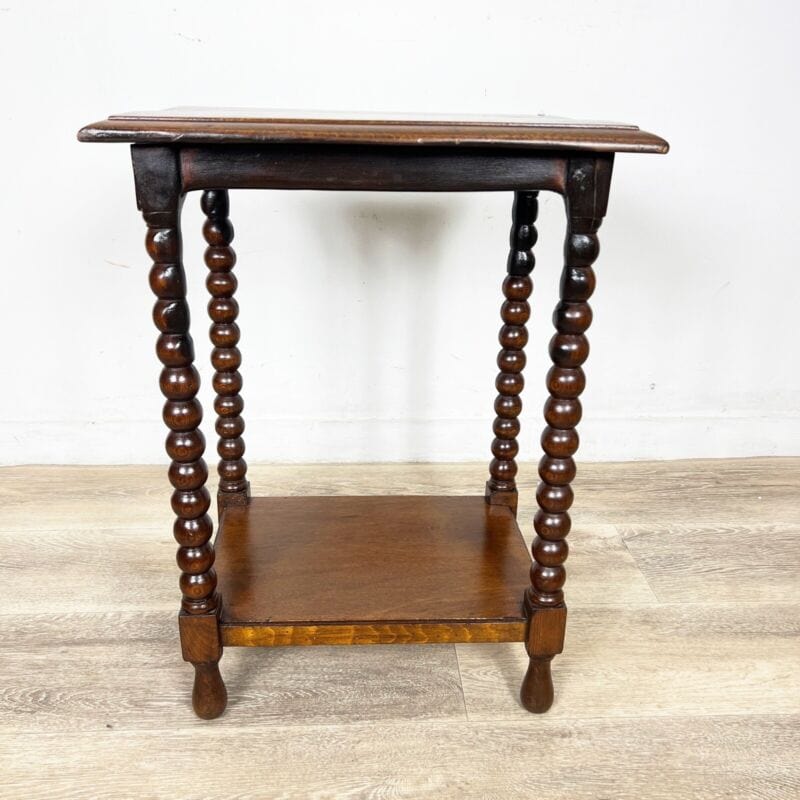 Tavolino antico piccolo tavolo in legno di rovere da per salotto porta telefono Categoria  Tavoli - tavolinetti