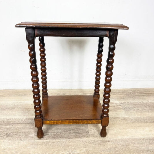 Tavolino antico piccolo tavolo in legno di rovere da per salotto porta telefono Categoria  Tavoli - tavolinetti