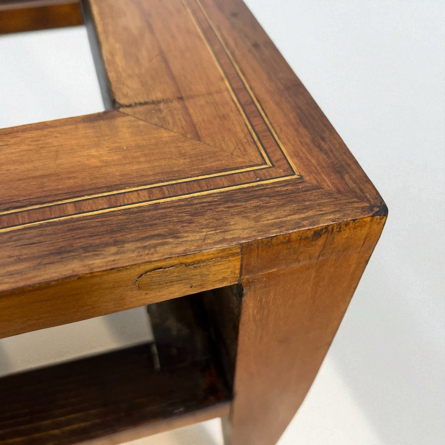 Tavolino bacheca antico tavolo vetrina espositore basso Stile Neoclassico 900 Categoria  Vetrine