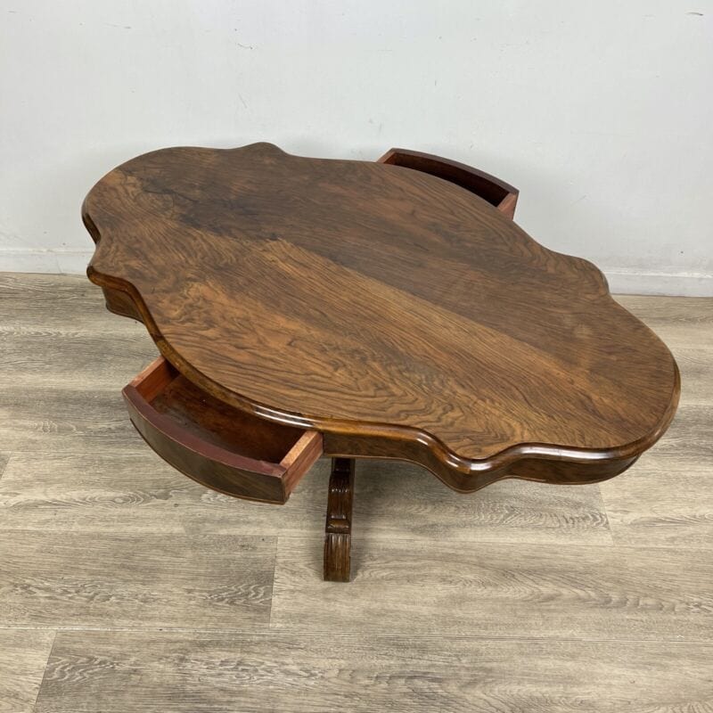 Tavolino tavolo antico 800 da salotto basso per soggiorno in legno a biscotto Categoria  Tavoli - tavolinetti