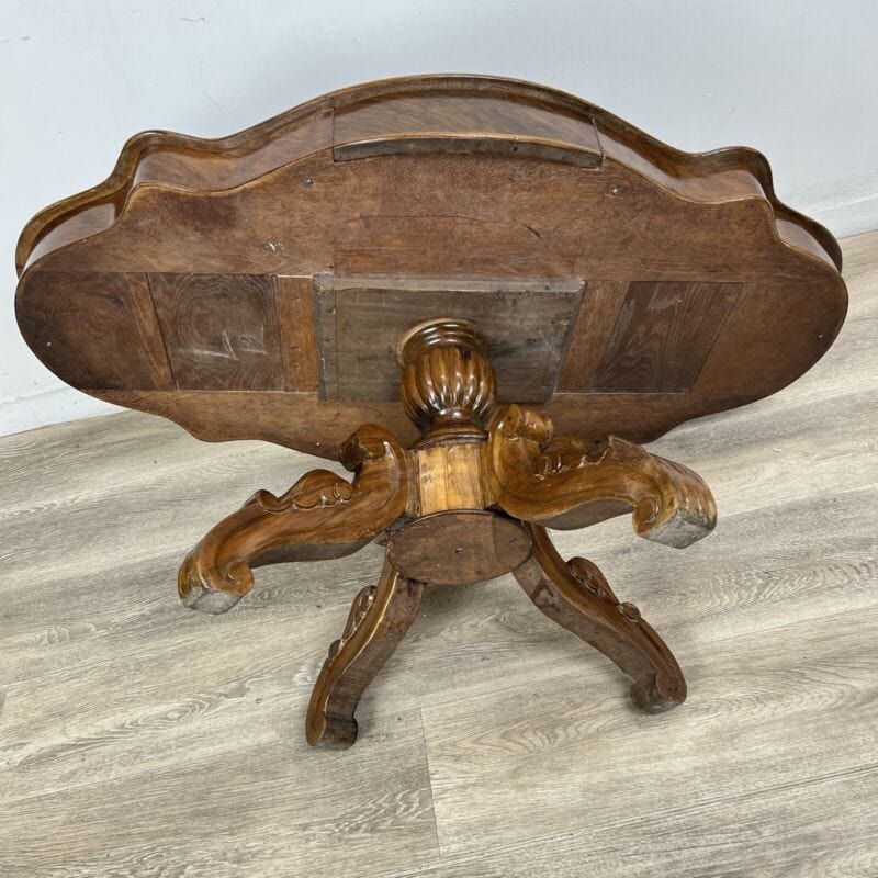 Tavolino tavolo antico 800 da salotto basso per soggiorno in legno a biscotto Categoria  Tavoli - tavolinetti