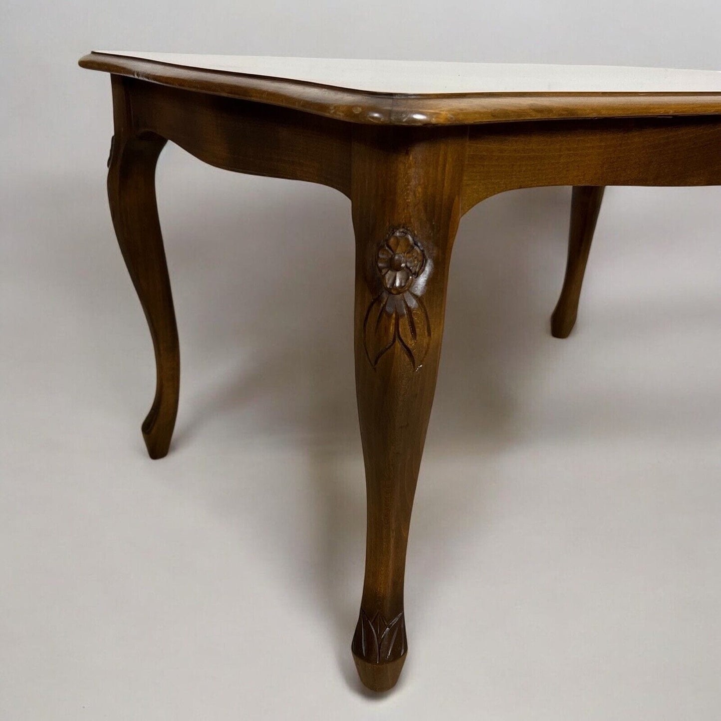 Tavolino tavolo antico basso da salotto soggiorno in legno stile antico Luigi XV Categoria  Tavoli - tavolinetti