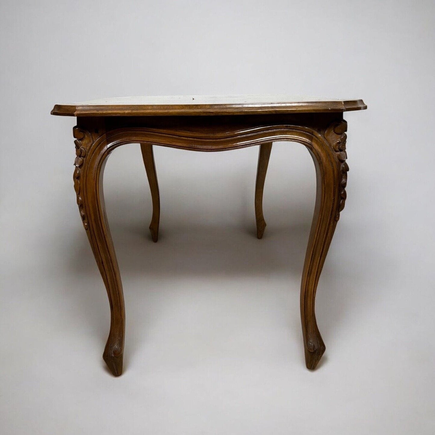 Tavolino tavolo antico basso da salotto soggiorno in legno stile antico Luigi XV Categoria  Tavoli - tavolinetti