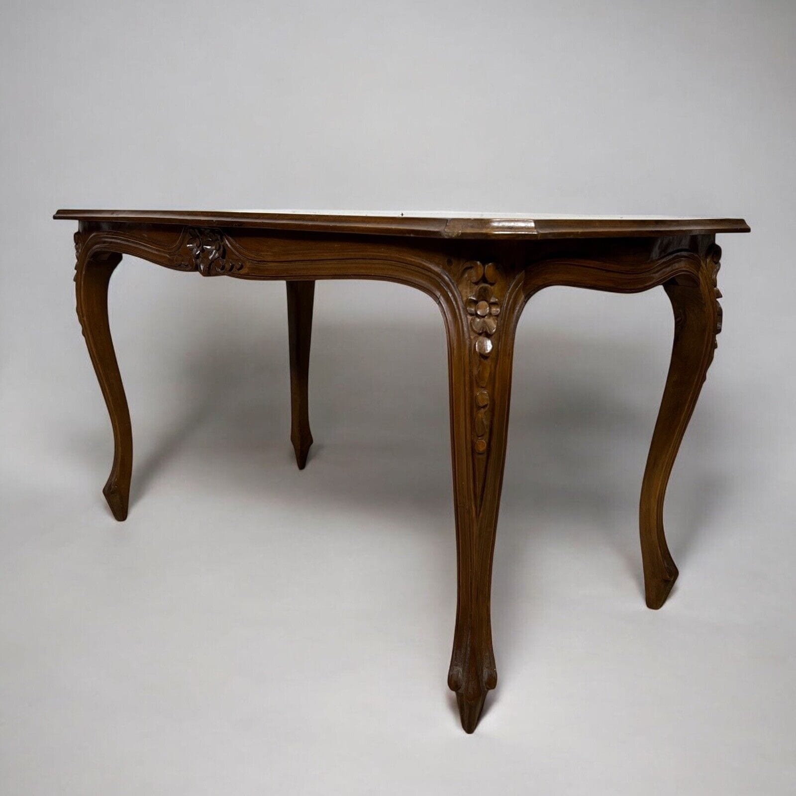 Tavolino tavolo antico basso da salotto soggiorno in legno stile antico Luigi XV Categoria  Tavoli - tavolinetti