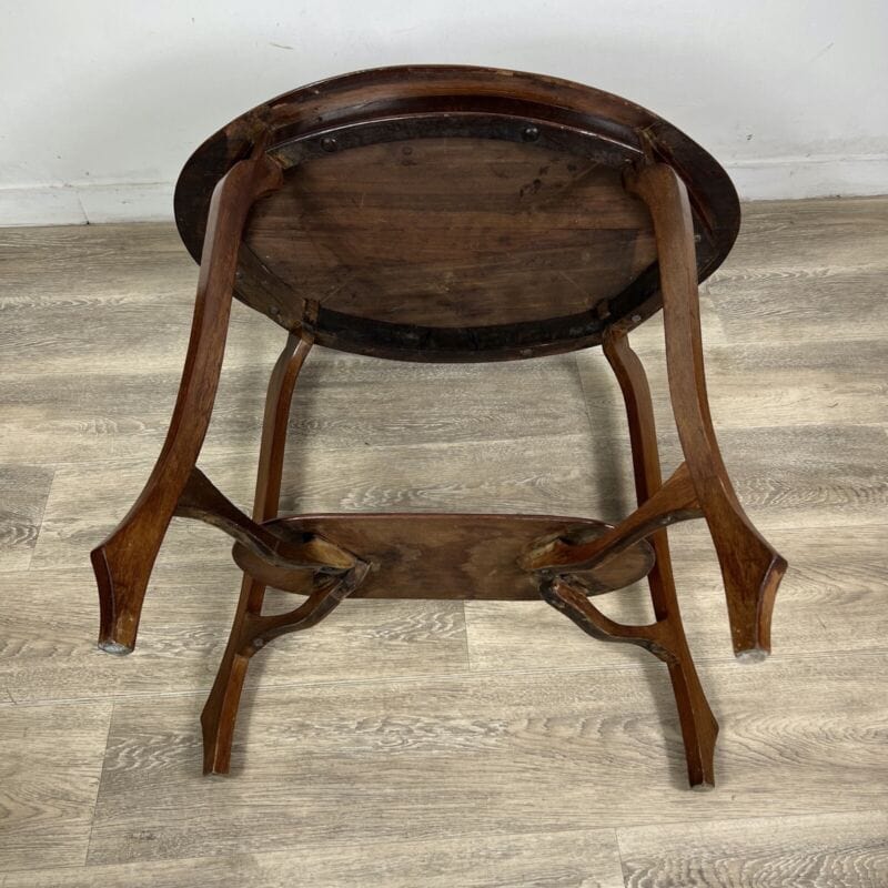 Tavolino tavolo antico da salotto soggiorno in legno due ripiani inglese '800 Categoria  Arredamento