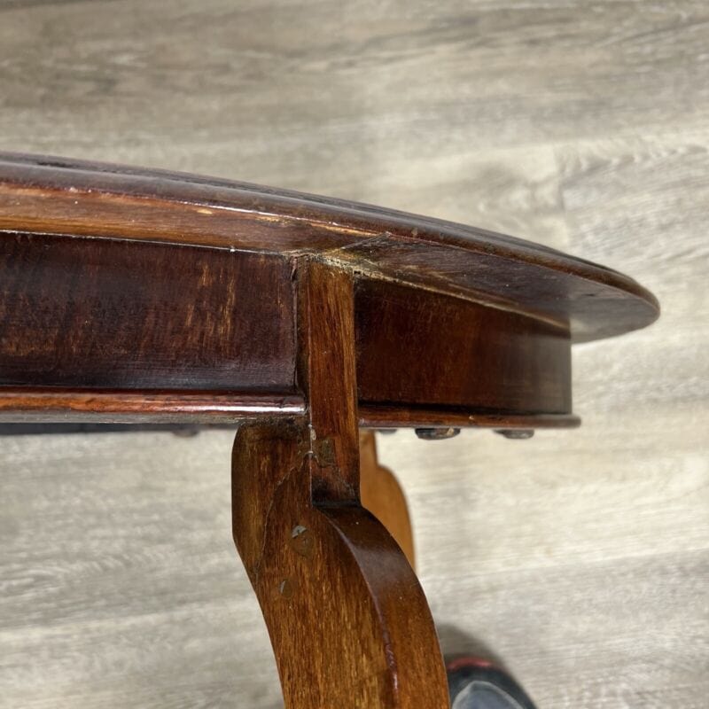 Tavolino tavolo antico da salotto soggiorno in legno due ripiani inglese '800 Categoria Arredamento