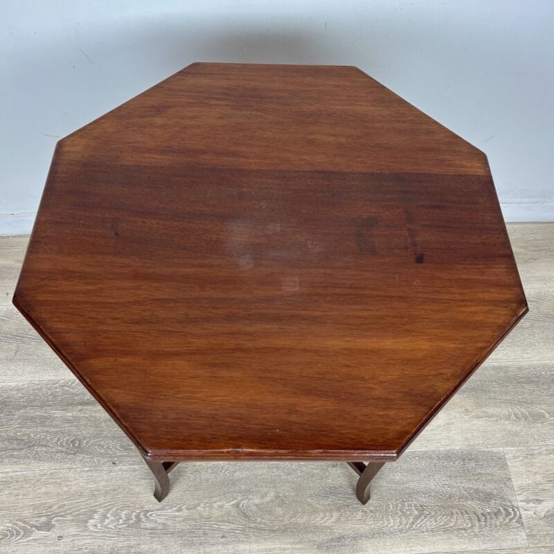 Tavolino tavolo antico da salotto soggiorno in legno due ripiani inglese '900 Categoria  Tavoli - tavolinetti