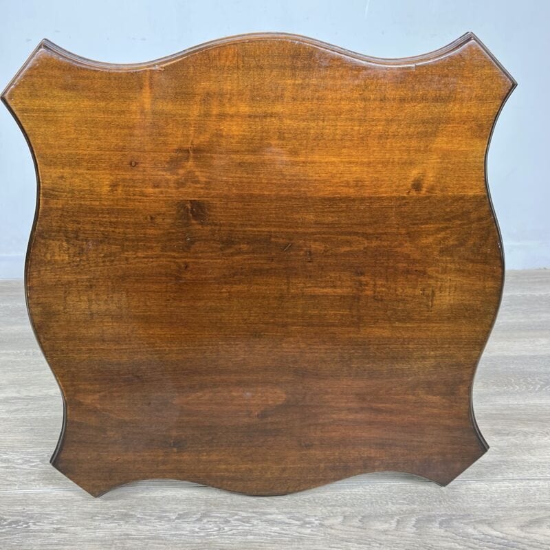Tavolino tavolo antico da salotto soggiorno in legno mogano quadrato inglese 900 Categoria Arredamento