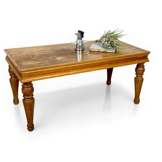 Tavolino tavolo da salotto basso stile 800 antico classico in legno chiaro Categoria  Tavoli - tavolinetti