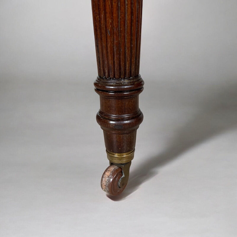 Tavolo antico allungabile in legno mogano quadrato da pranzo d'epoca 800 Inglese Categoria  Tavoli - tavolinetti